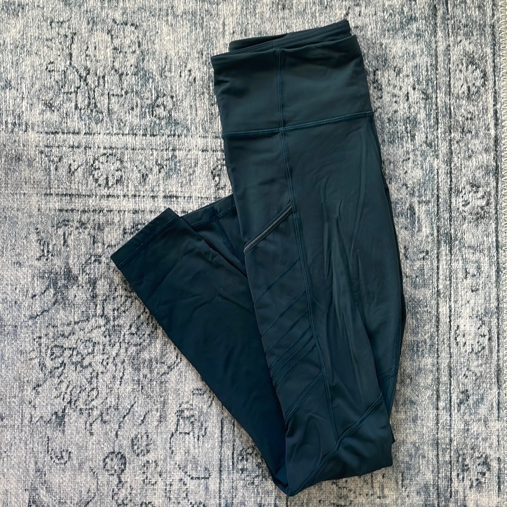 Dark Teal Lululemon Leggings